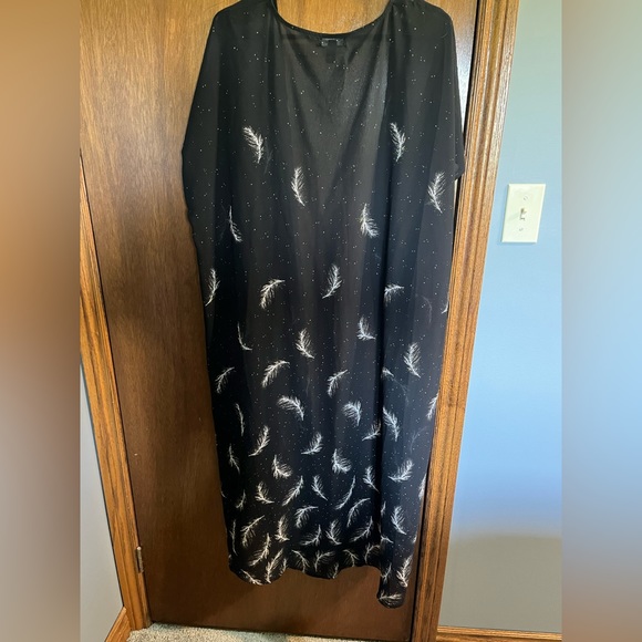 Black Torrid Kimono Size 1/2 - Picture 3 of 4
